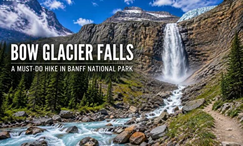 Bow Glacier Falls