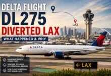 Delta flight DL275 diverted LAX