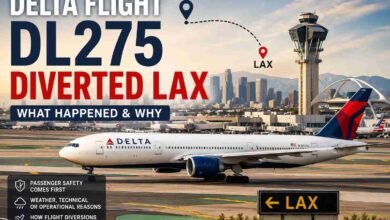 Delta flight DL275 diverted LAX