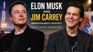Elon Musk and Jim Carrey