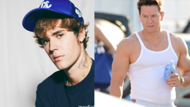 justin bieber and mark wahlberg